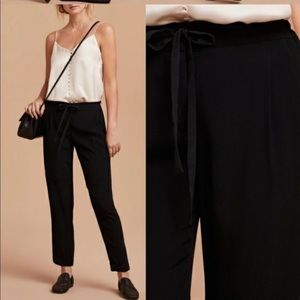 ARITZIA WILFRED SILK TROUSERS